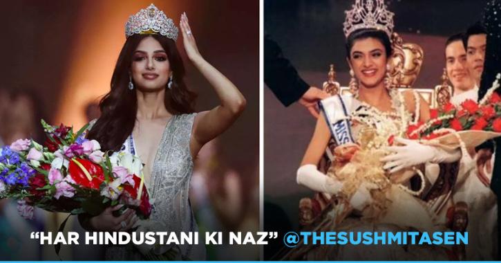Former Miss Universe Sushmita Sen And Lara Dutta Are Super Proud On Harnaaz Sandhu