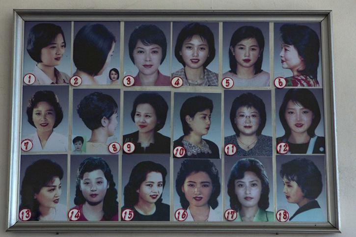 Only Government-approved haircut in North Korea
