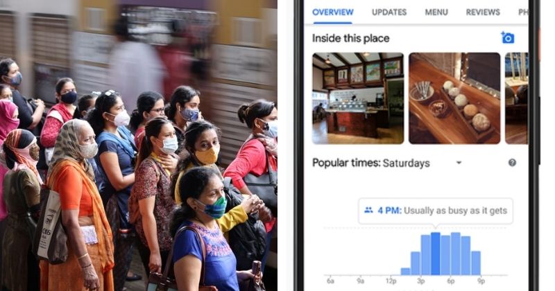 Google Maps Now Shows ‘Area Busyness’ Level To Help You Avoid Crowded Places - India Times