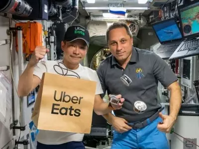 Uber Eats space delivery