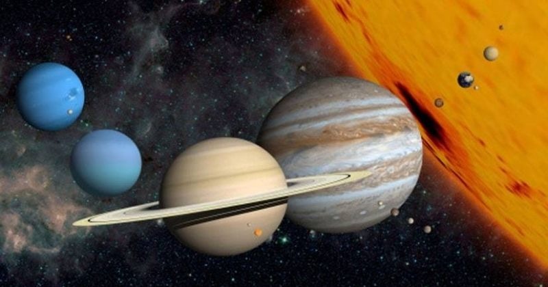 Immagini Hubble dei pianeti più grandi del nostro sistema solare