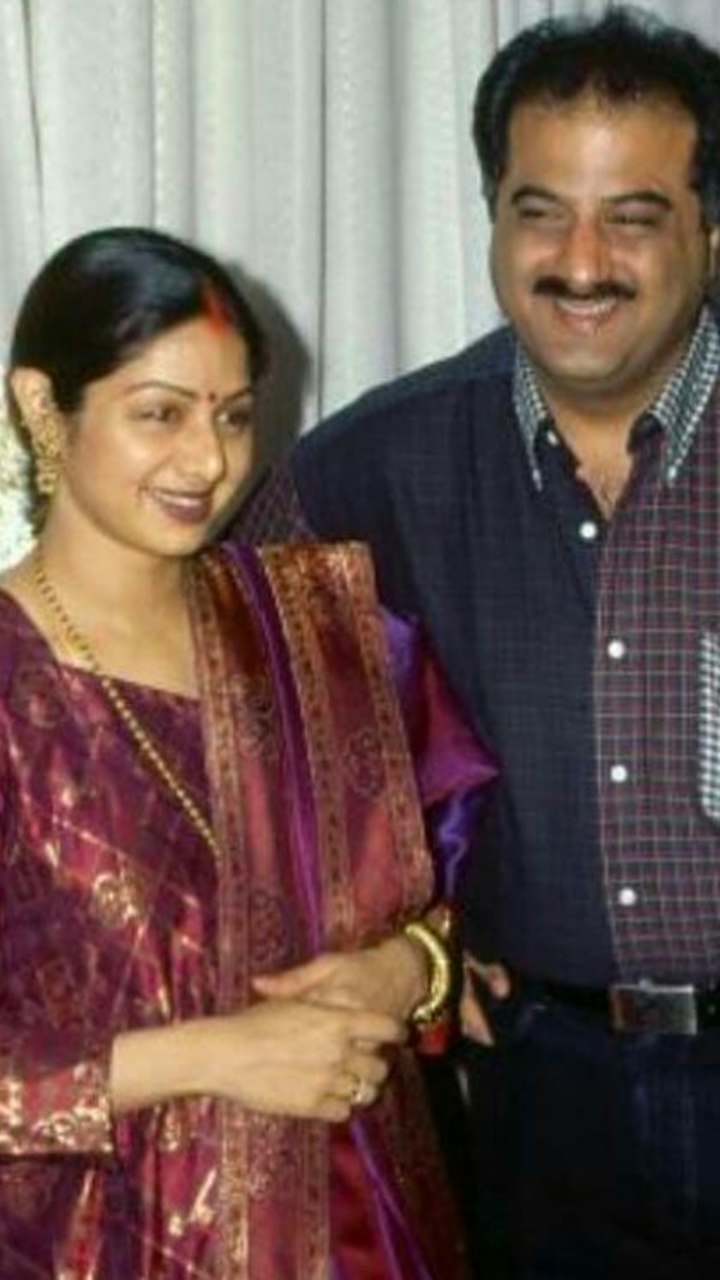 Sridevi and Boney Kapoor