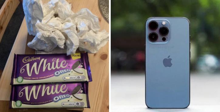 Man Receives Two Cadbury Chocolates Instead Of iPhone 13