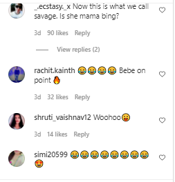 comments on video