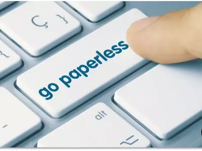 go paperless
