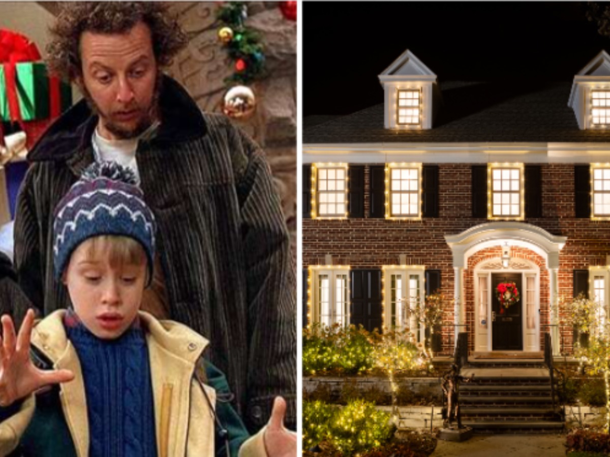 home alone house is available now on airbnb