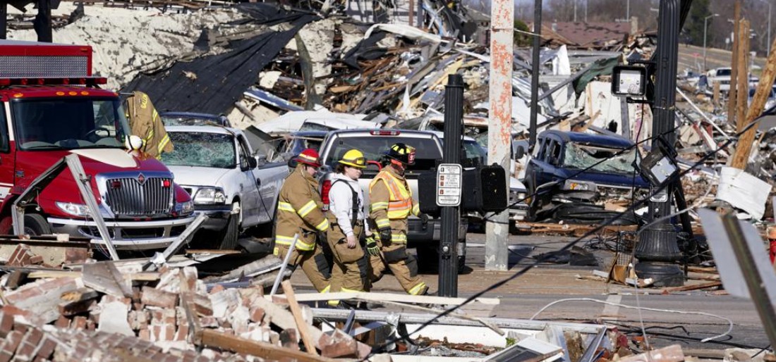 Cat Found Alive In Rubble Building Days After Kentucky Tornado