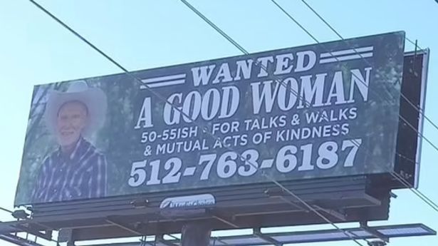True love will find you in the end' billboard appears along I-35