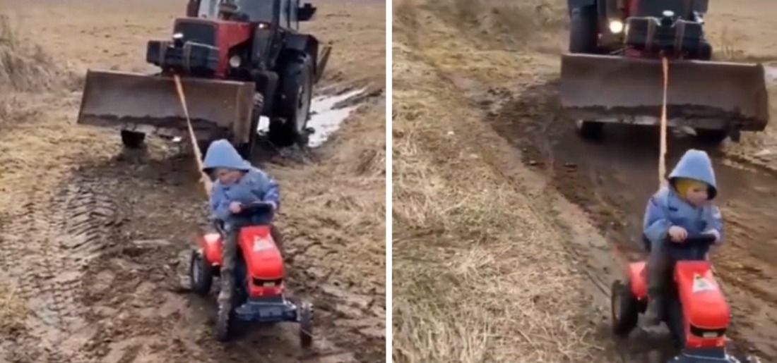 mahindra toy tractor