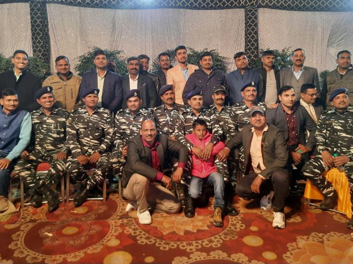 CRPF Jawan reaches marriage ceremony of martyred soldier 