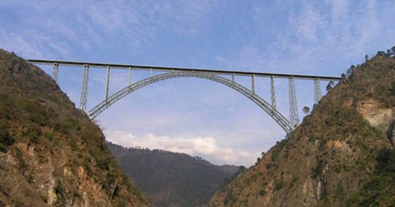 A Look At The World's Highest Railway Bridge in India