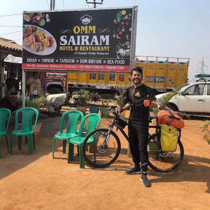 Philem Rohan Singh Cycling For Humanity