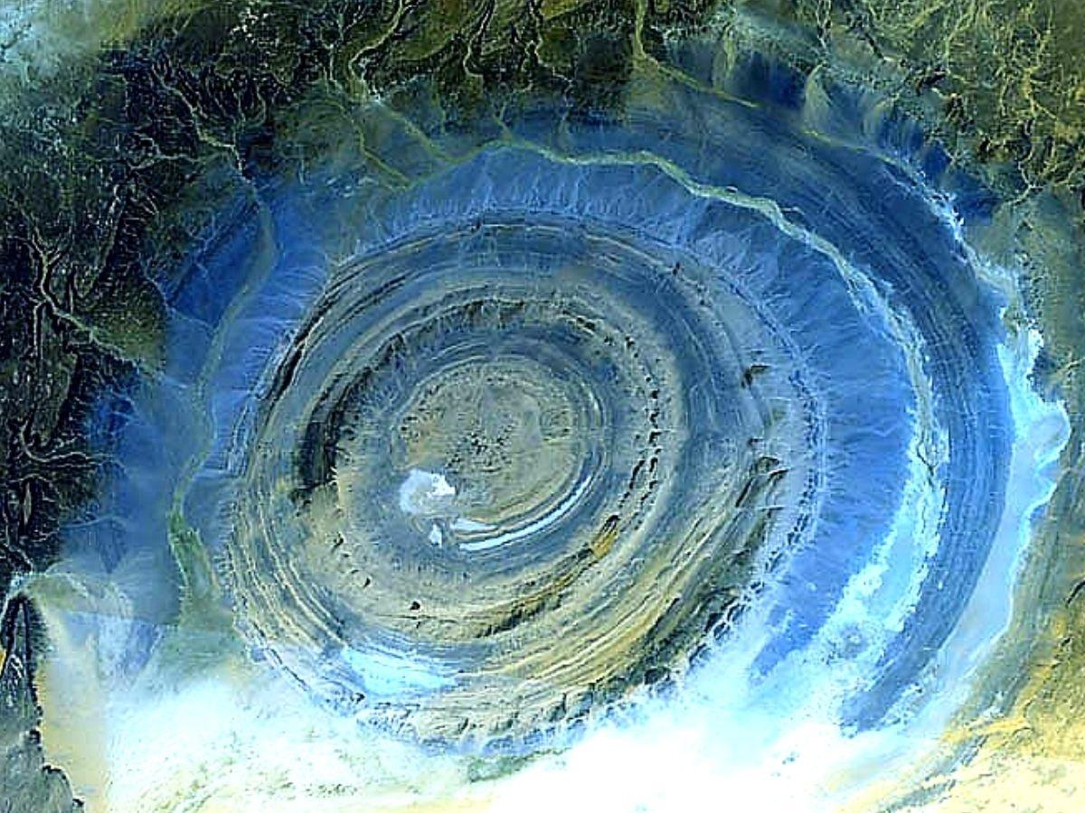 Eye Of Sahara: Africa's Richat Structure Captured From Space Looks  Breathtaking