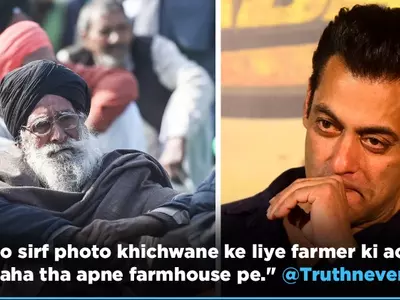 People Aren't Happy With Salman Khan's 'Diplomatic' Stand For Farmers, Call His Statement Funny