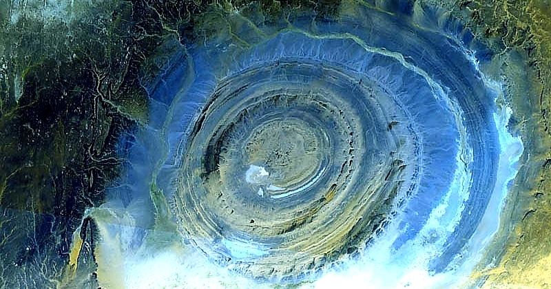 Eye Of Sahara: Africa’s Richat Structure Captured From Space Looks