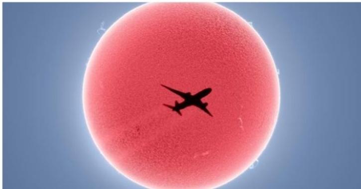 Imagen de Jumbo jet sun