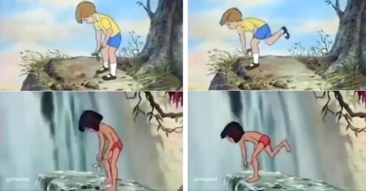 Disney Reused Animations From Jungle Book In Winnie The Pooh Over 50 Years  Ago