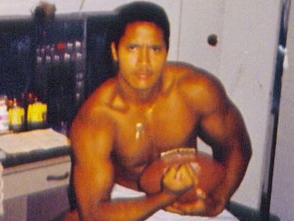 Picture Of Dwayne The Rock Johnson At 15 Years Old