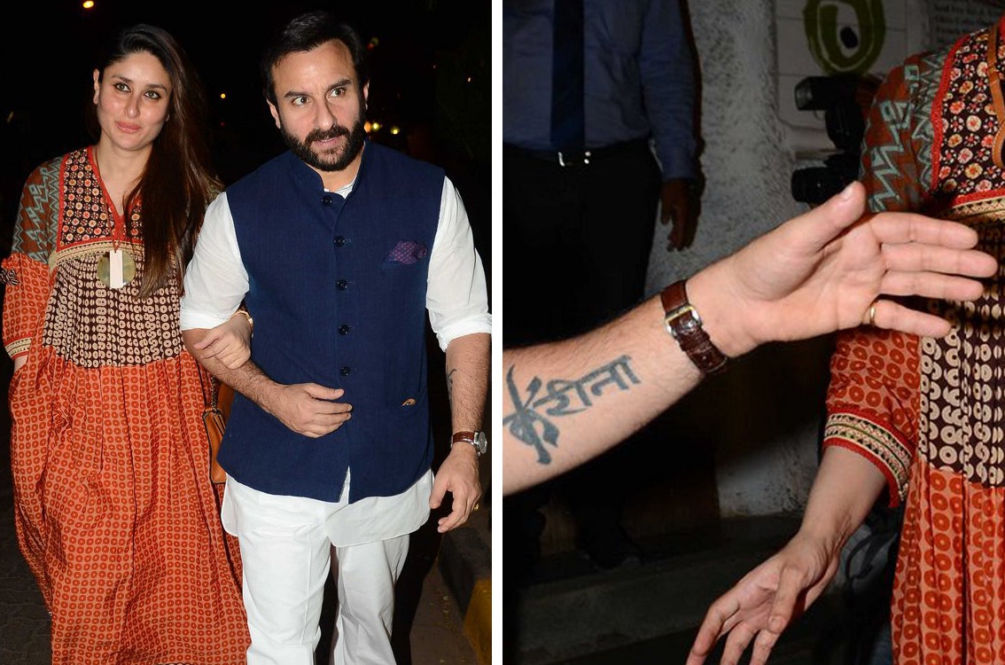 Kareena Kapoor Gets Tattoos! Is It Saif Ali Khan's Name? See Pics | 🎥  LatestLY