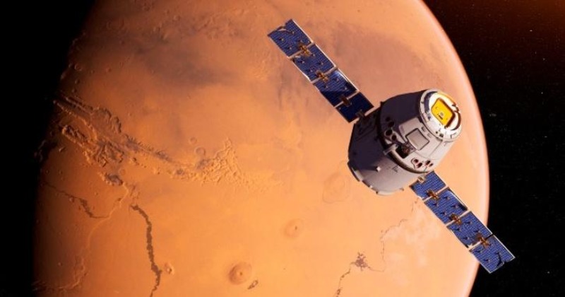 La Cina rilascia filmati di Marte catturati dalle telecamere a bordo del Tianwin-1 mentre entrava in orbita