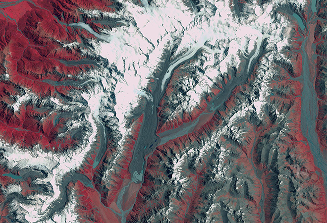 Southern Alps, New Zealand (12 January 1990 - 29 January 2017)