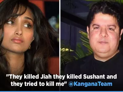 Jiah Khan's Sister Alleges Sajid 'Asked Her To Take Off Top'; Kangana Says 'Mafia' Supports Him