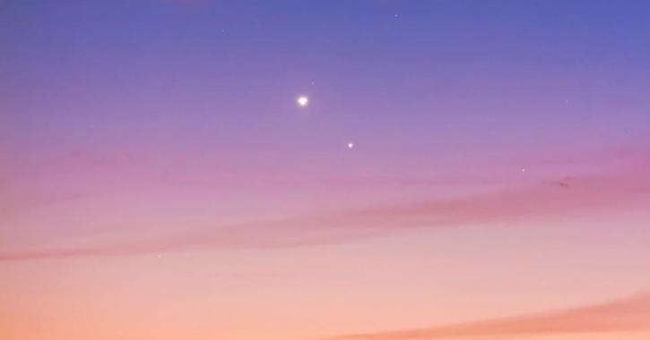 Planets in sky