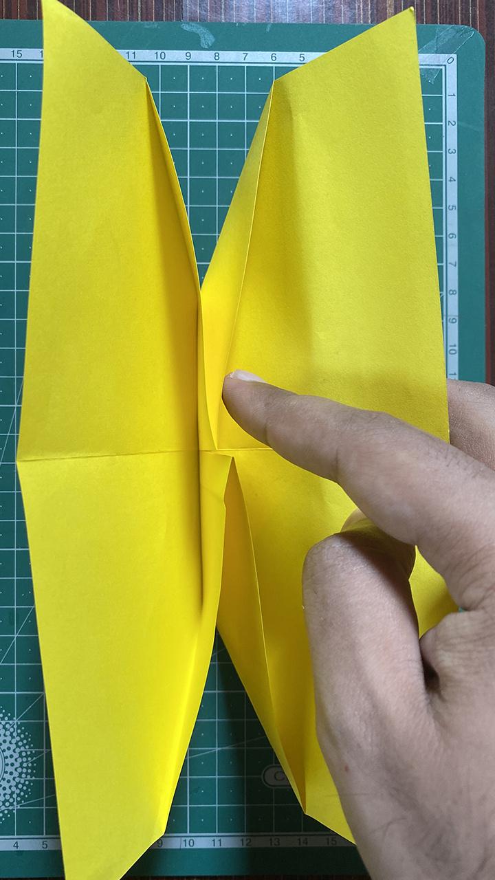 how to make photo frame with paper folding