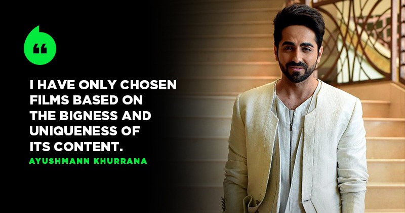 Ayushmann Reveals The Secret Behind His Success, Says He Never Chose A ...