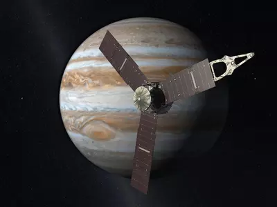 In A First, NASA's Juno Spacecraft Captures FM Signals From Jupiter's Largest Moon