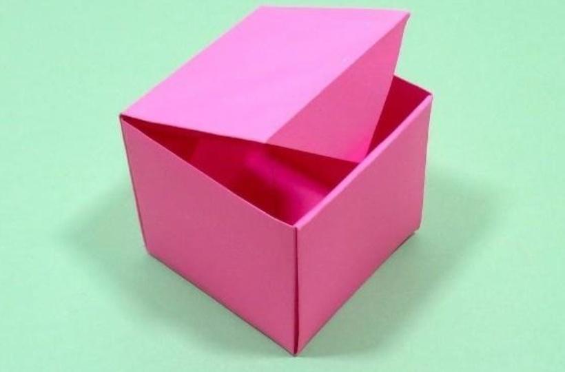 How To Make a Paper Box - Origami 