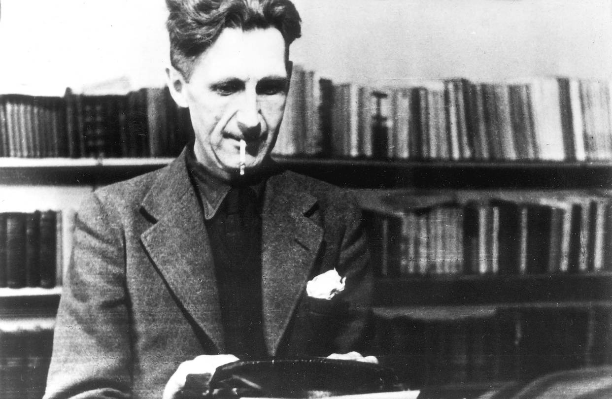 1984 Author George Orwell S Bust Vandalised At His Birthplace   George Orwell Getty Iages 600028d94bc65 