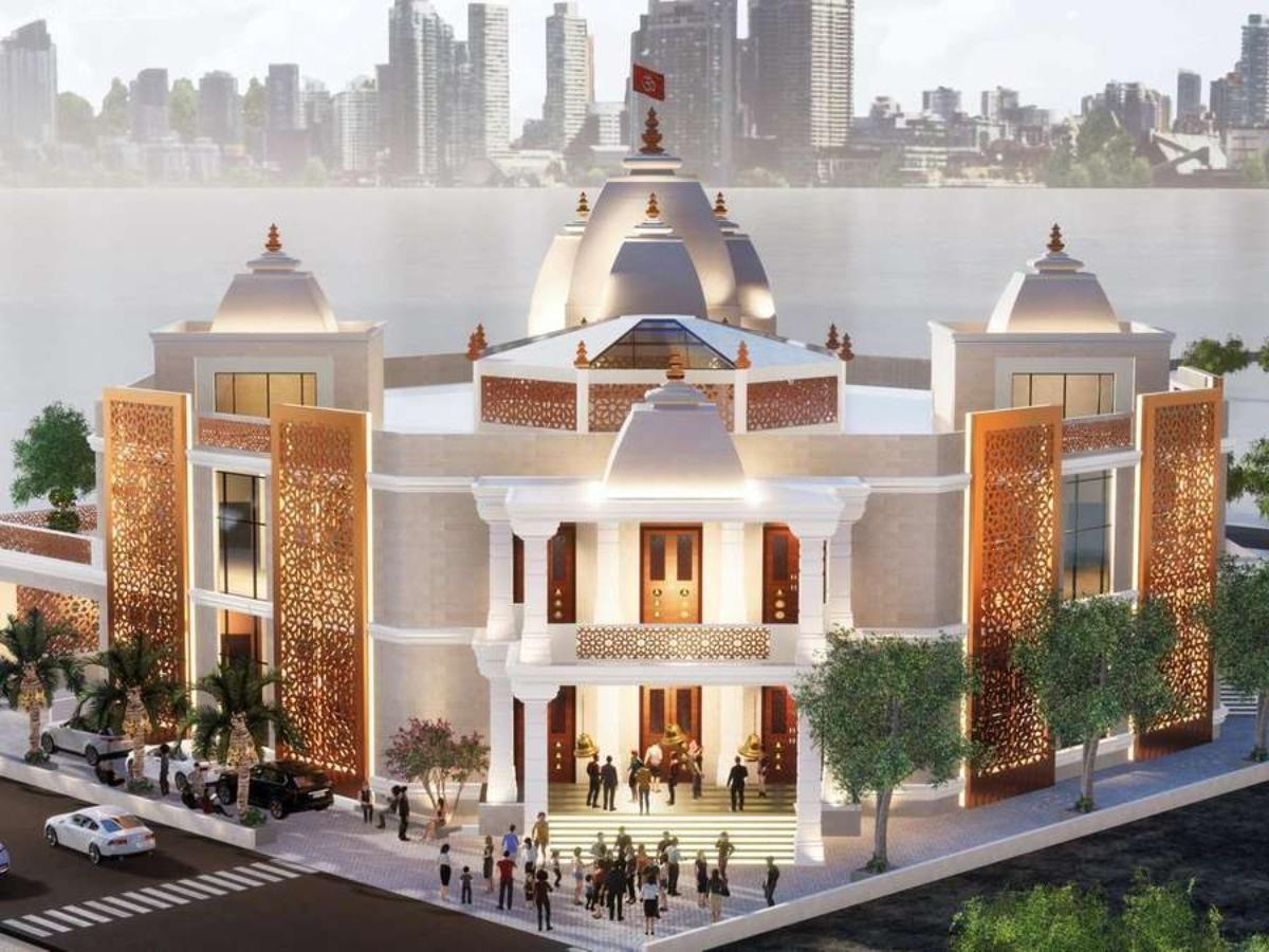 The Stunning New Temple In Dubai's Jebel Ali Will Open Its Gates To Worshippers In 2022