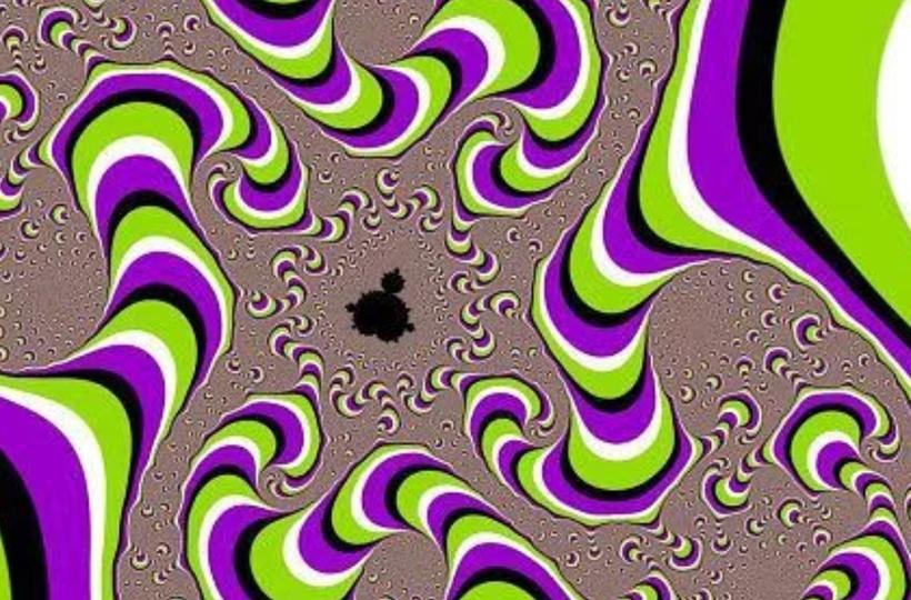 illusions that make you see things on the wall