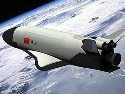 china secret reusable spacecraft