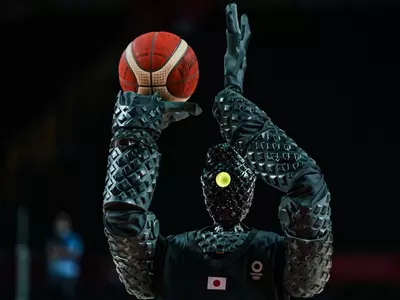 robot basketball tokyo olympics