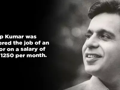 Running Sandwich Stall To Becoming Bollywood's First Superstar, Dilip Kumar's Iconic Journey