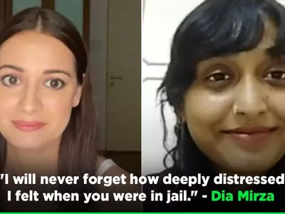 Dia Mirza Discusses Climate Crisis With 22-YO Disha Ravi, Who Was Arrested For Farmers Toolkit