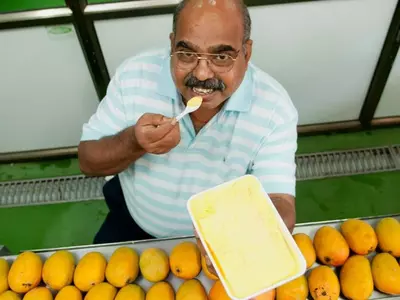 Raghunandan Srinivas Kamath founder of naturals ice cream