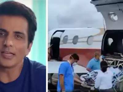 Sonu Sood Airlifts Patient From Delhi To Hyderabad For Lung Transplant Surgery