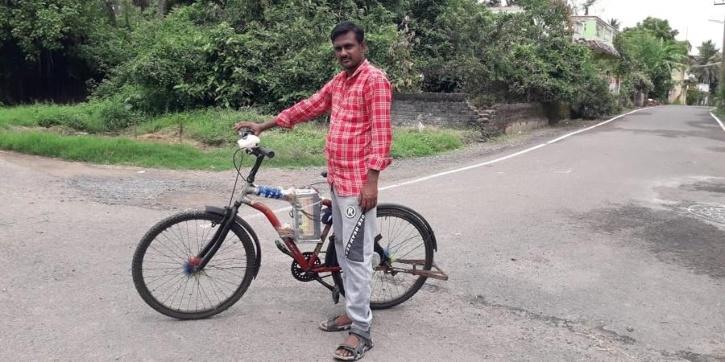 Baskaran creates e bike