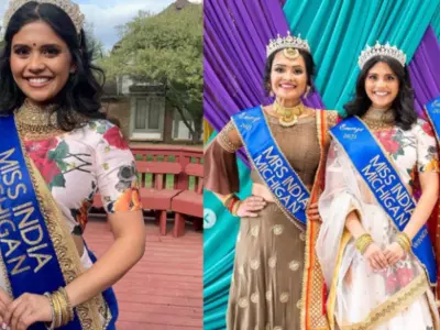 25 Year Old Vaidehi Dongre From Michigan Crowned As Miss India USA 2021