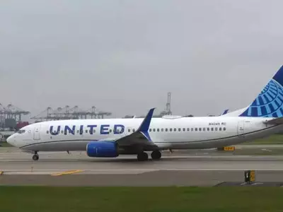  a united airlines flight