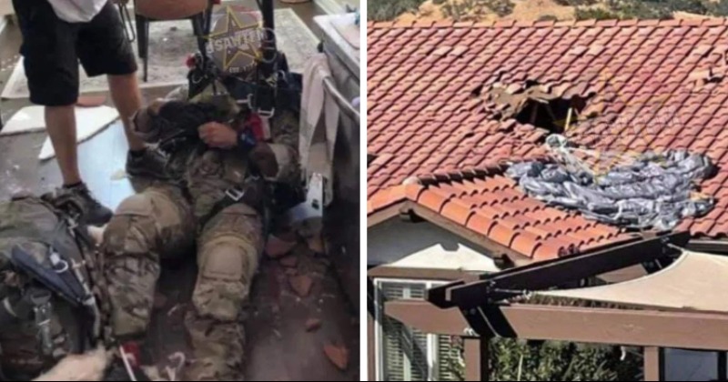 Soldier Survives After Parachute Fails To Fully Deploy During 15 000 Ft 