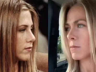 Jennifer Anniston’s Look Alike Goes Viral For Her Perfect Impression As Rachel Green