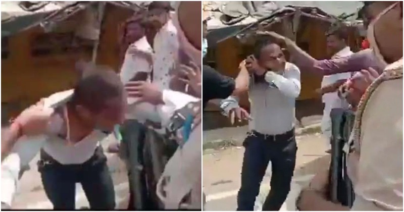 Scribe Attacked: IAS Officer Chases Down, Thrashes Journalist On Road ...