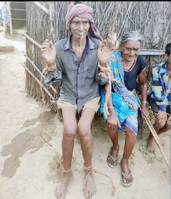 Stepson Sews Elderly Mans Lips With Rope Leaves Him Tied To A Railway