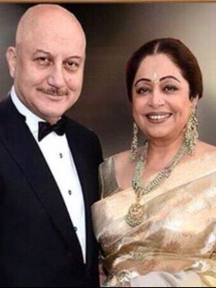 Anupam Kher and Kirron Kher 