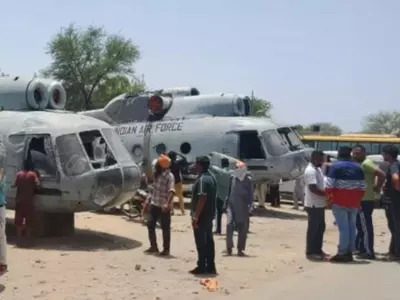 Junked IAF Choppers Attract Thousands Of People In Punjab