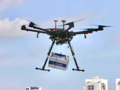 dunzo drone telangana